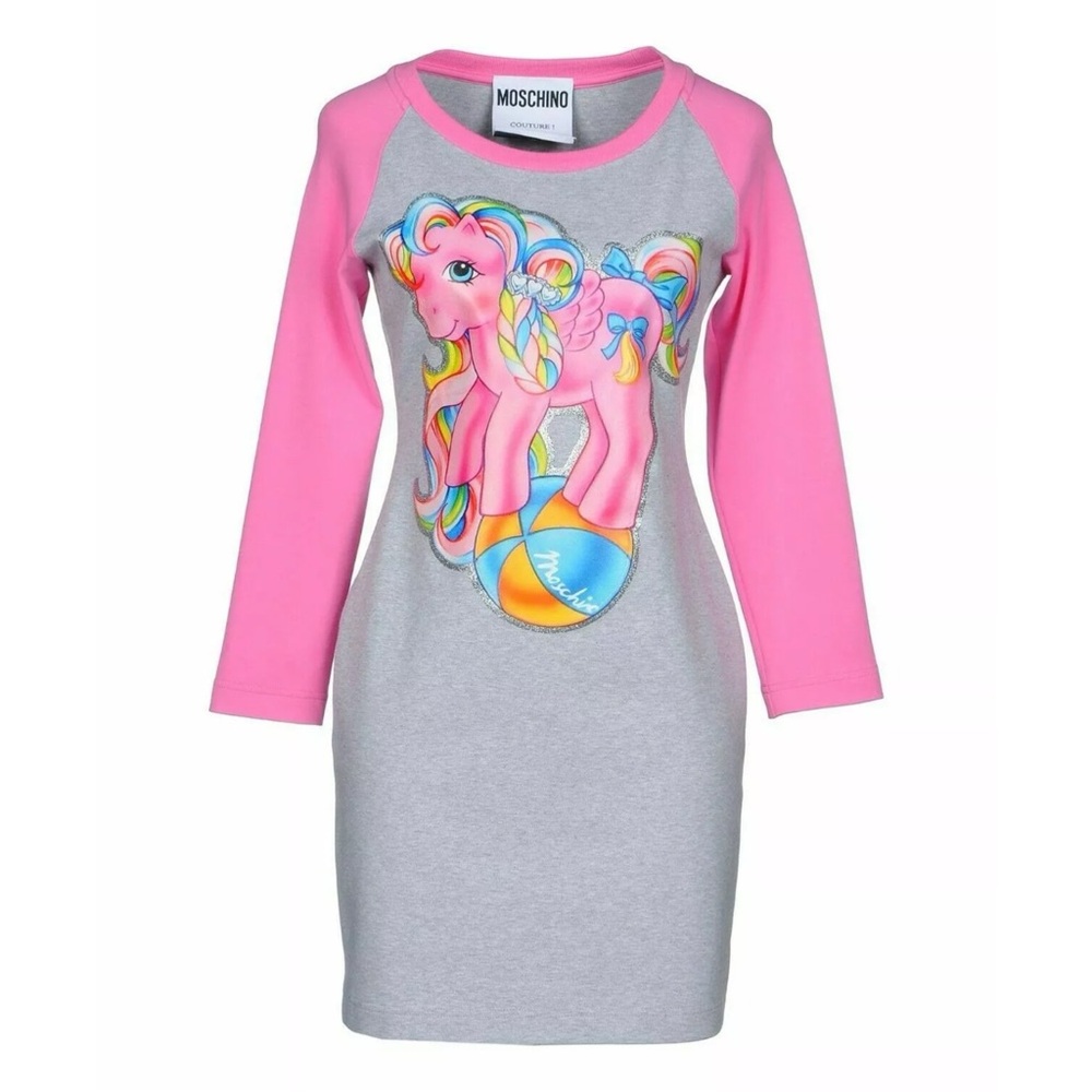 Moschino x My Little Pony | Sweater Dress 97% Cotton